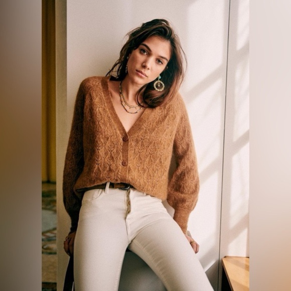 Sezane Marlow jumper/ cardigan